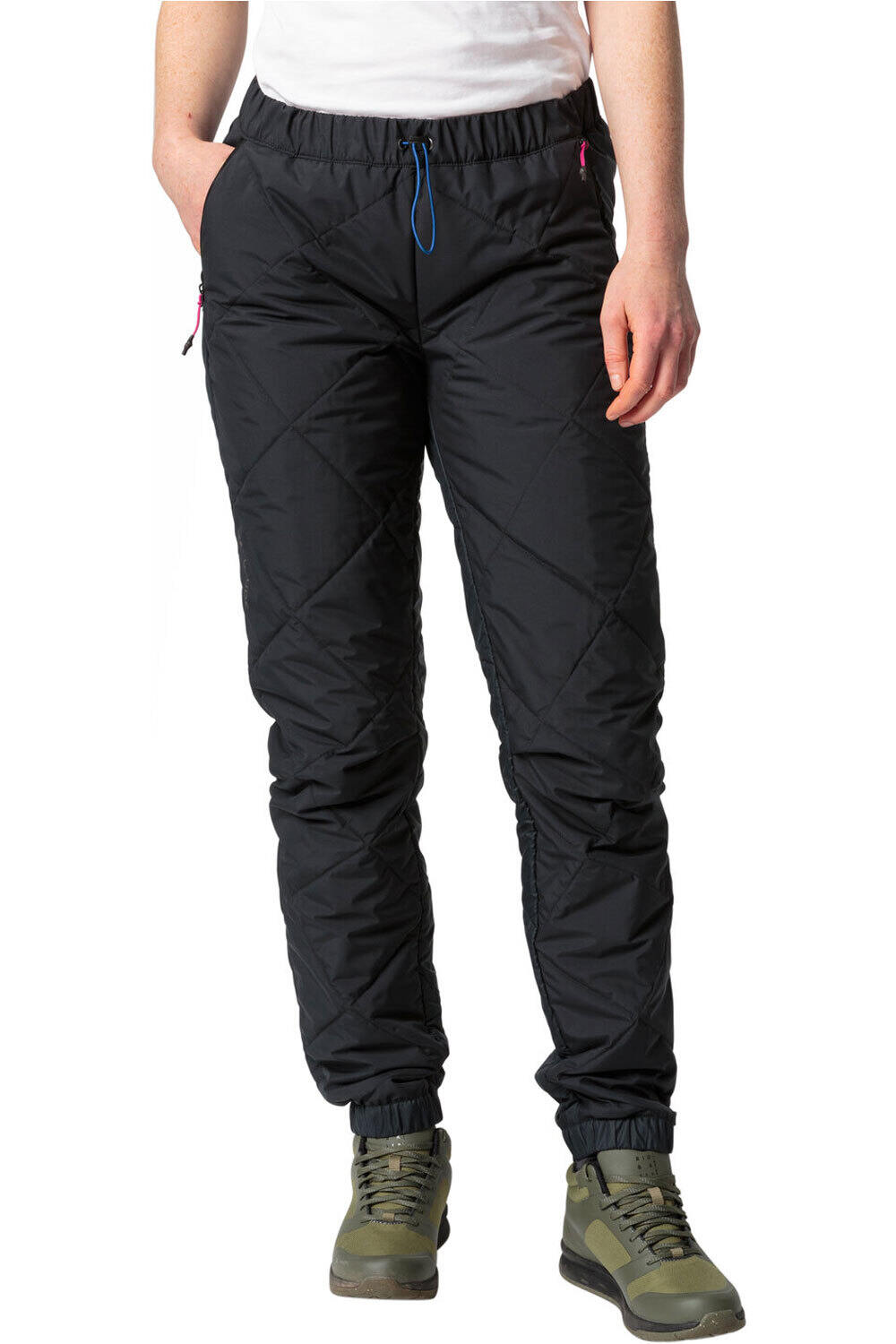 Vaude pantalón largo ciclismo mujer Women's Cyclist Insulation Pants vista frontal