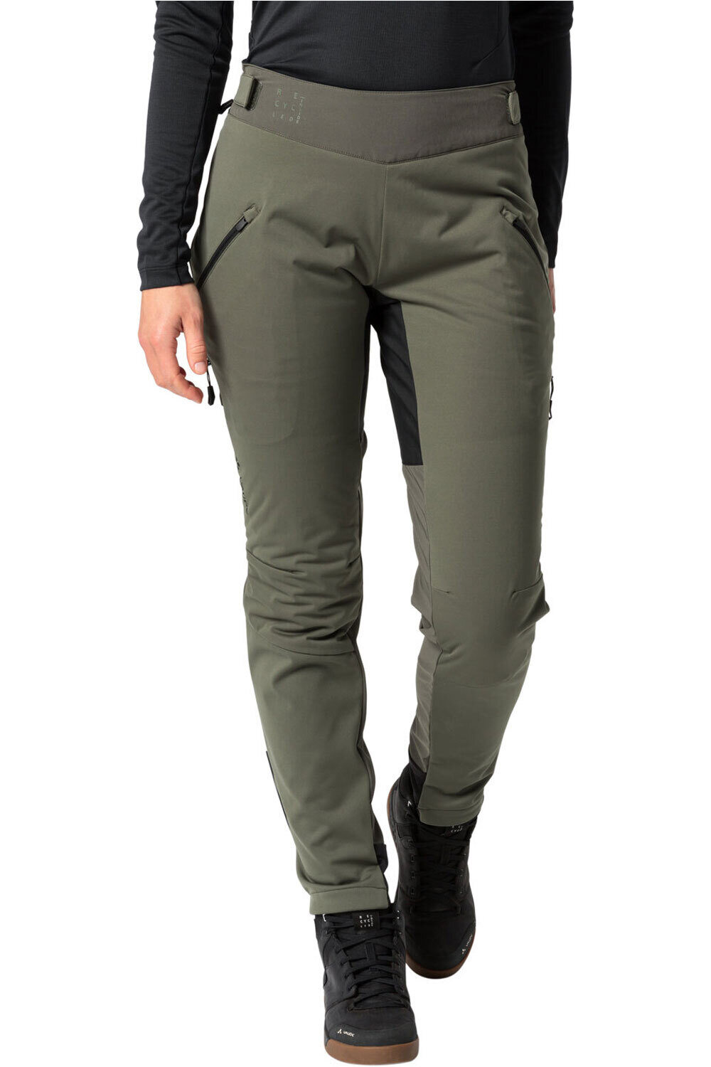 Vaude pantalón largo ciclismo mujer Women's Minaki Pants vista frontal