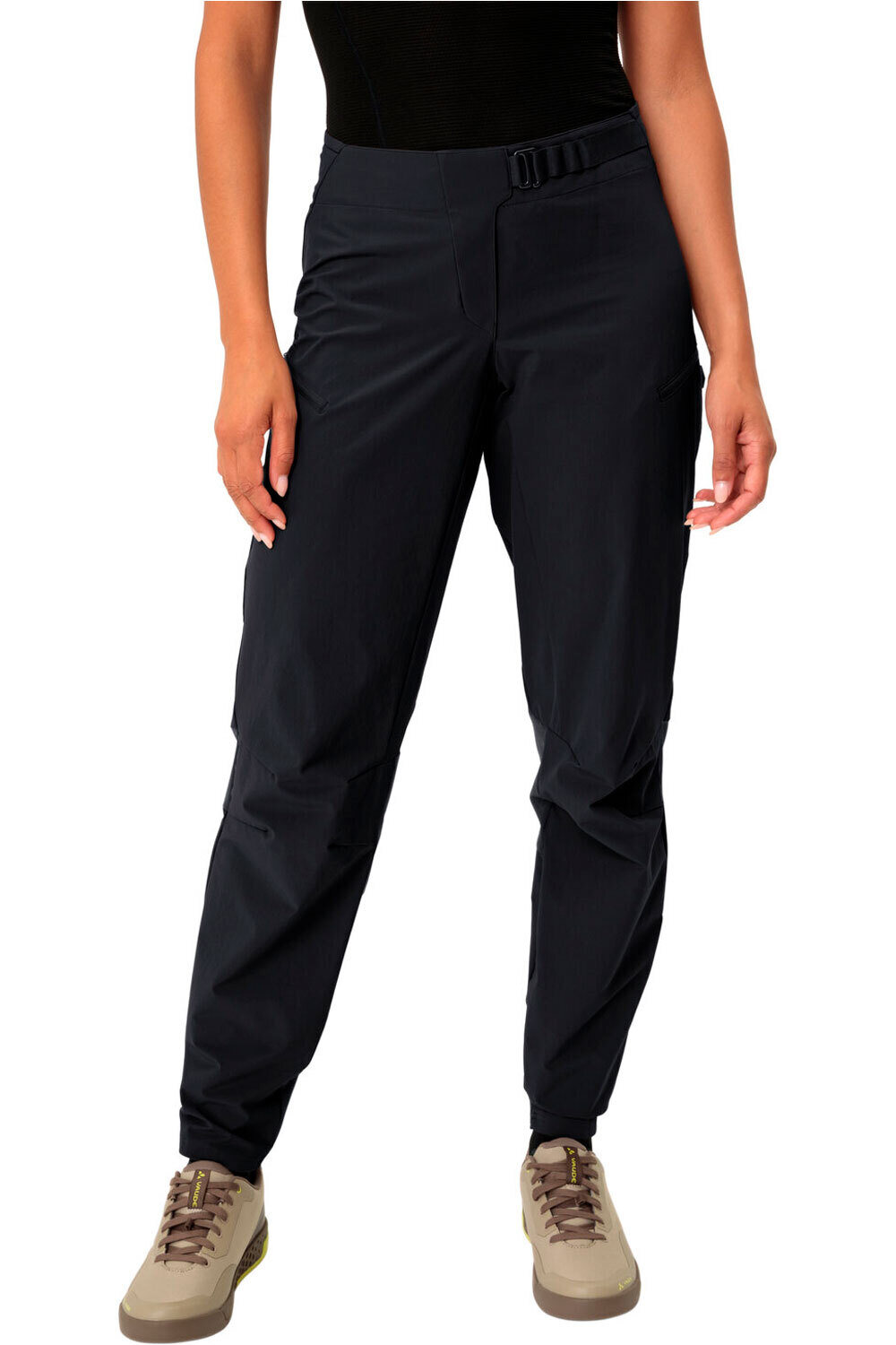 Vaude pantalón largo ciclismo mujer Women's Moab PRO Pants vista frontal