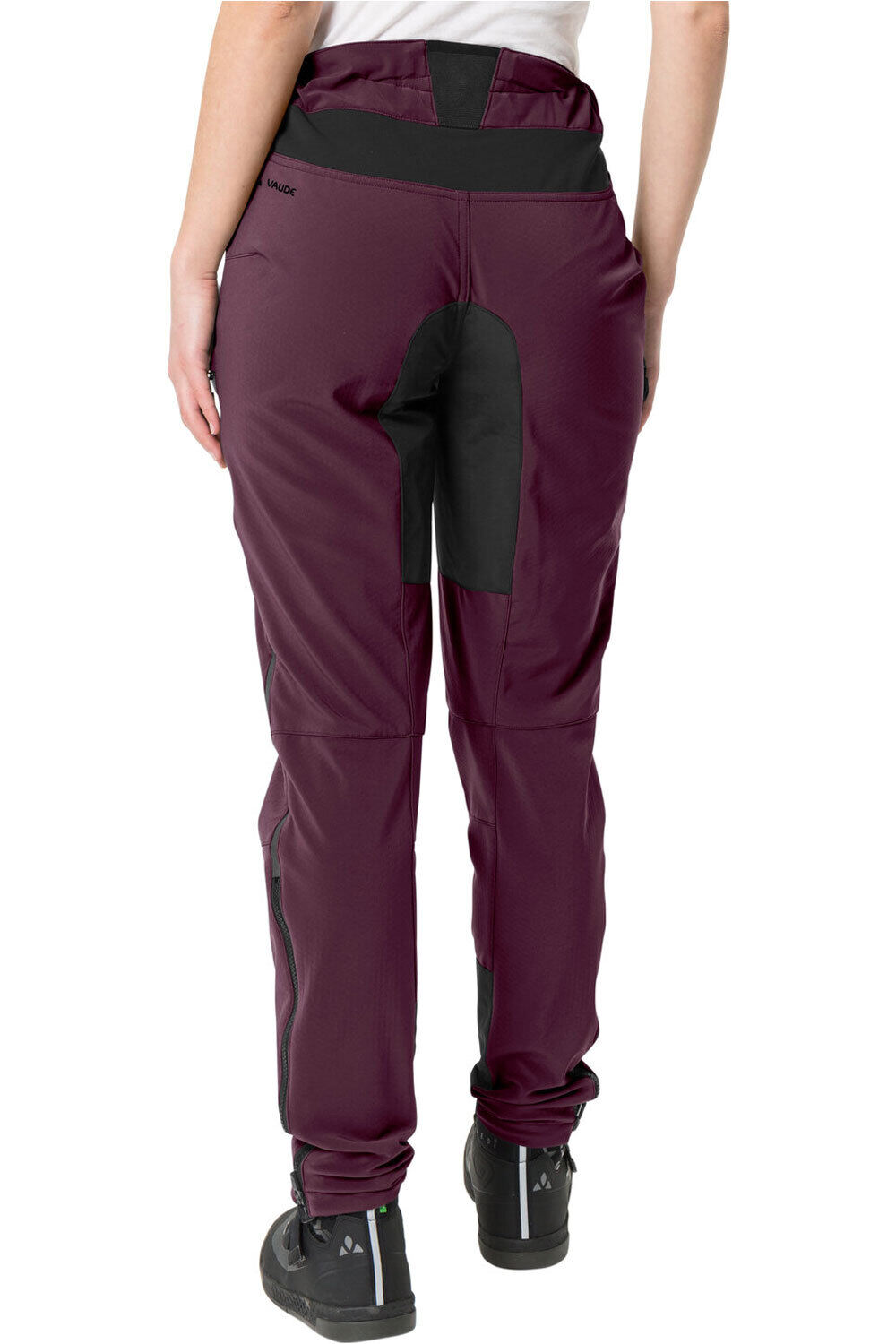 Vaude pantalón largo ciclismo mujer Women's Qimsa Softshell Pants II 01
