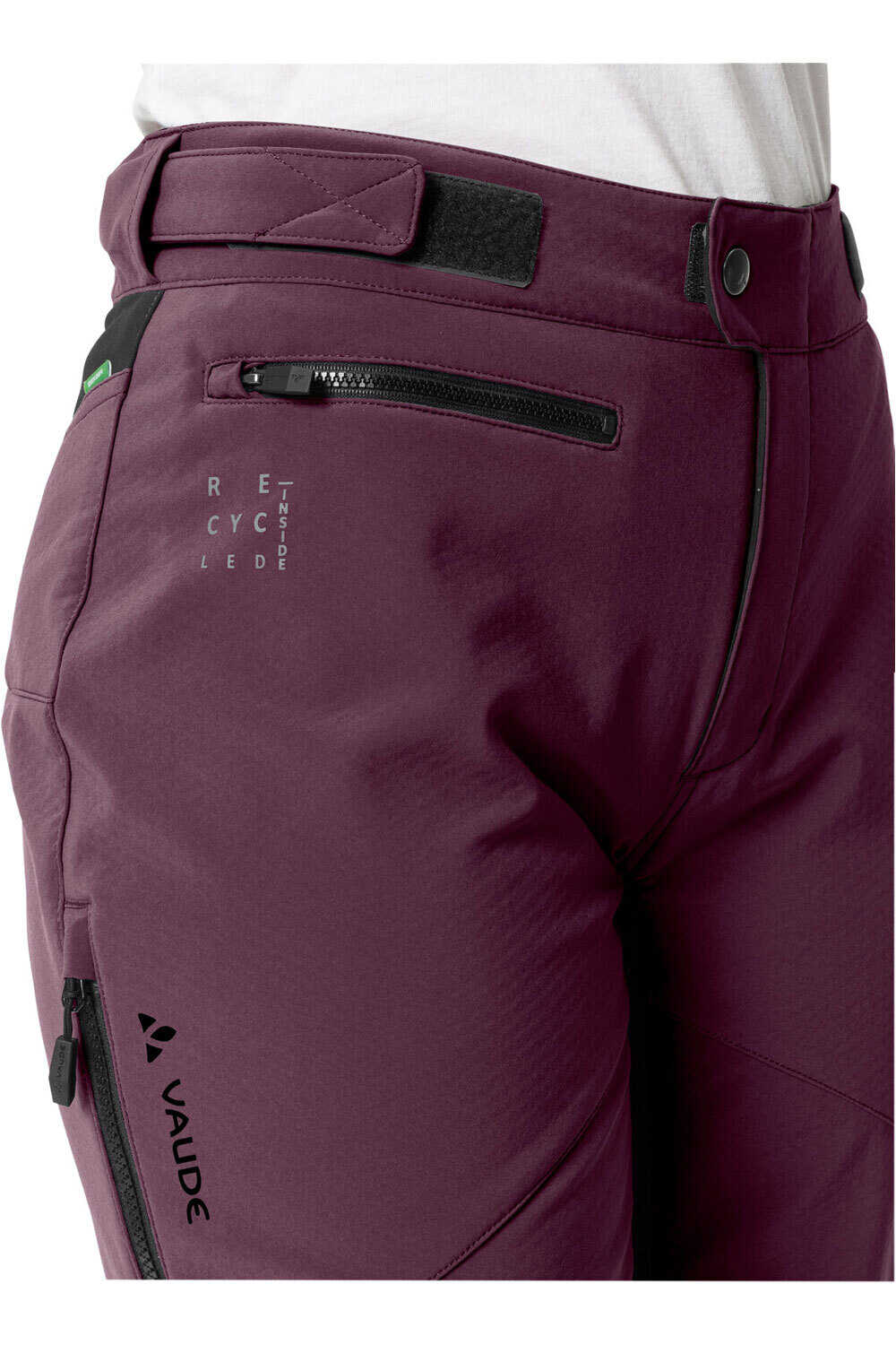 Vaude pantalón largo ciclismo mujer Women's Qimsa Softshell Pants II 02