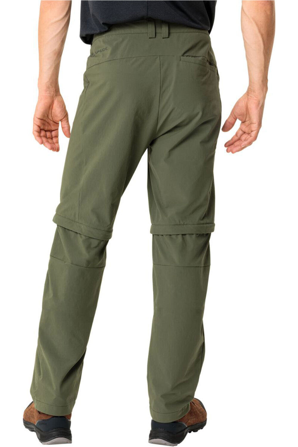 Vaude pantalón montaña hombre Men s Farley Stretch ZO Pants II vista trasera