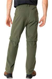 Vaude pantalón montaña hombre Men s Farley Stretch ZO Pants II vista trasera