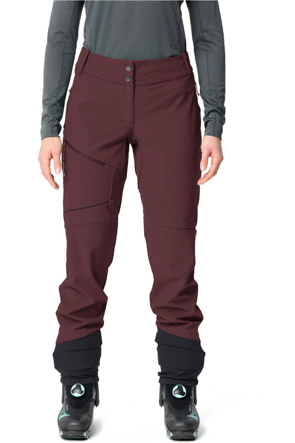 Vaude pantalón montaña mujer Women's Larice Pants V vista frontal