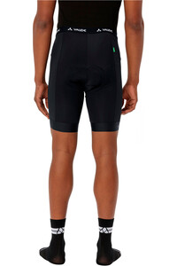 Vaude pantalones térmicos cortos Men's Bike Innerpants XP vista trasera