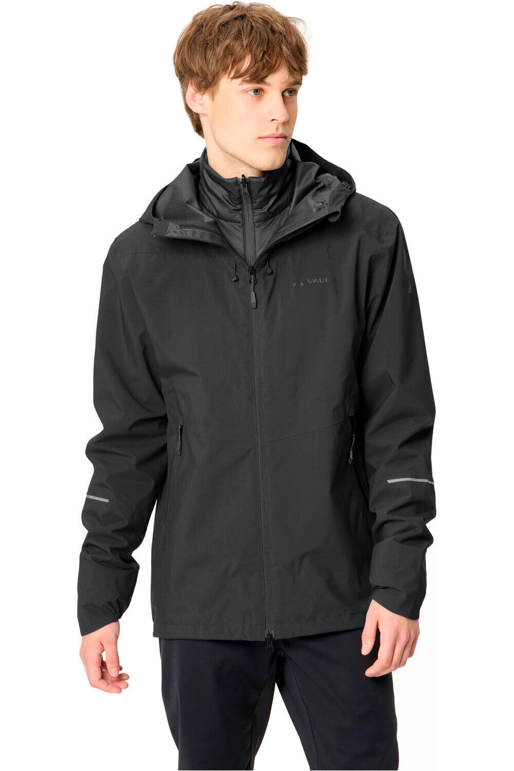 Vaude sudadera hombre Men's Yaras 3in1 Jacket II vista frontal