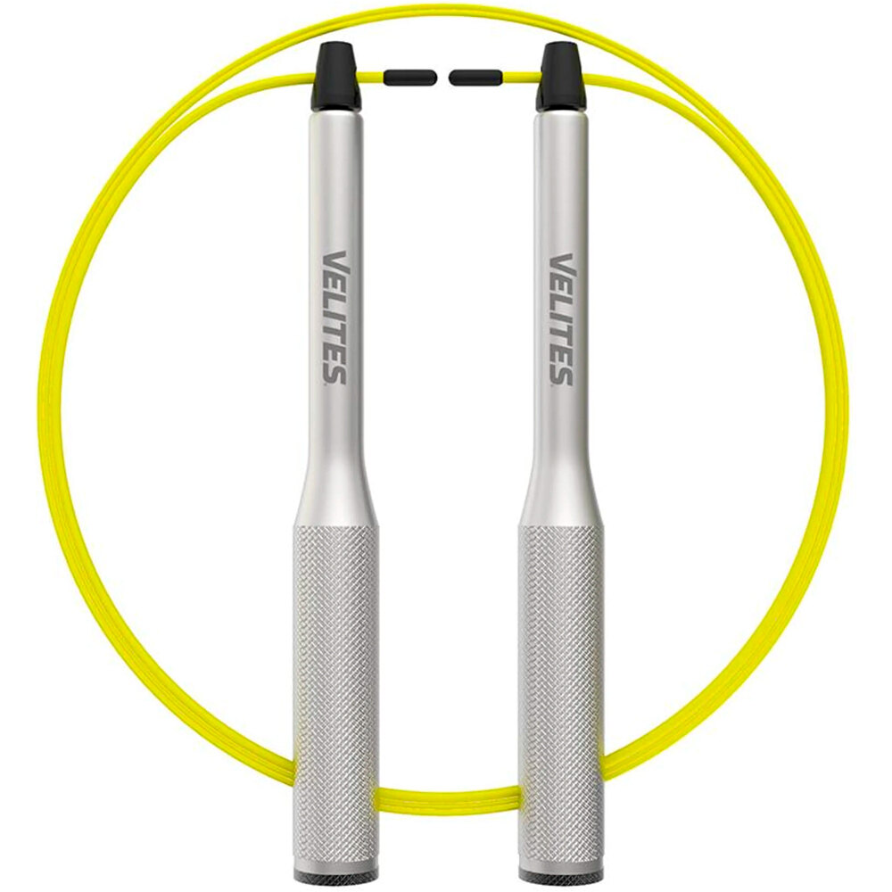 Velites comba Jump Rope Fire 2.0 Silver vista frontal