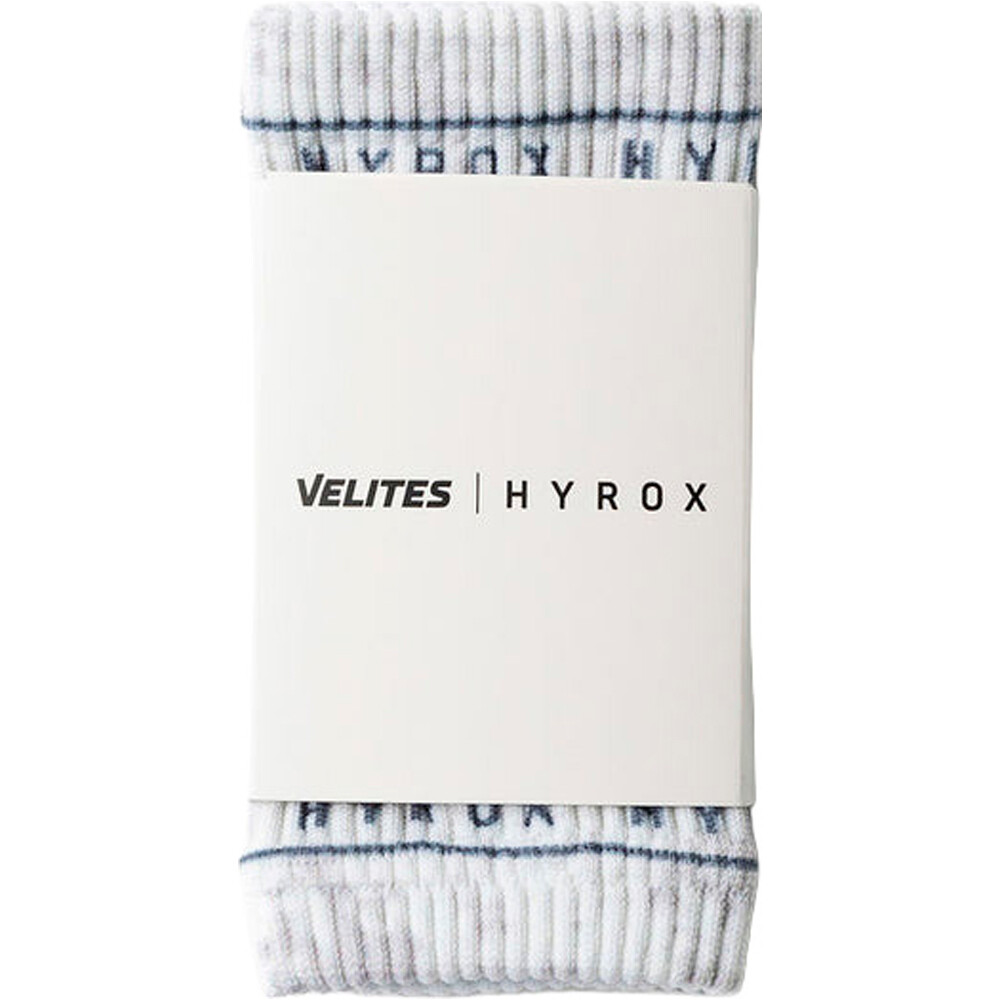 Velites muñequera Wrist bands HYROX Ice vista detalle