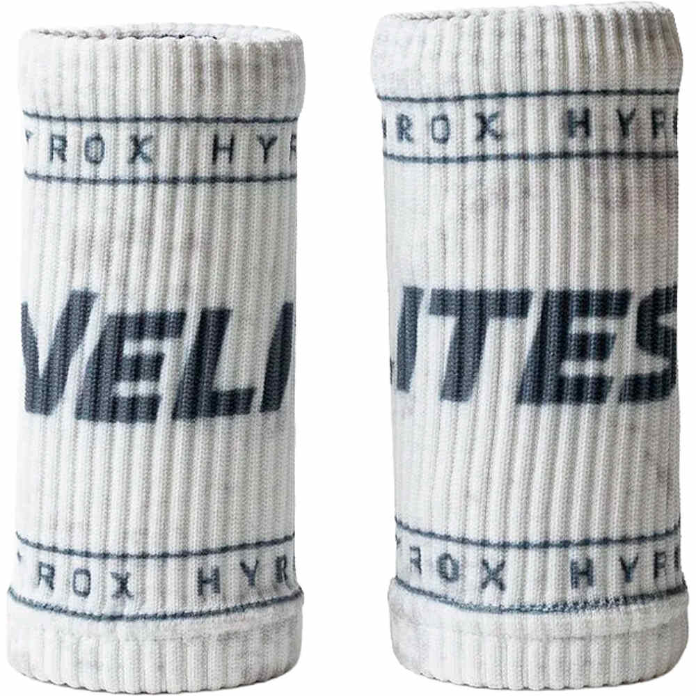 Velites muñequera Wrist bands HYROX Ice vista frontal