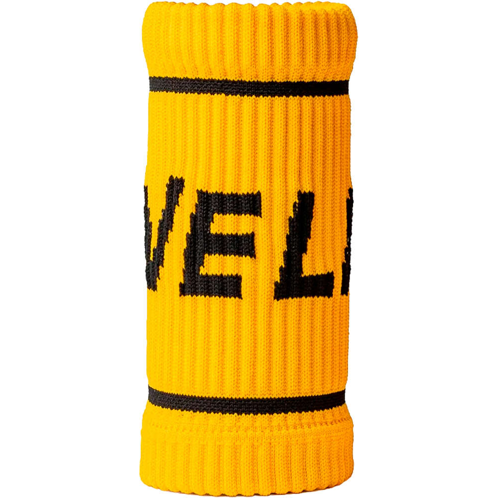 Velites muñequera Wrist bands MUSTARD vista trasera