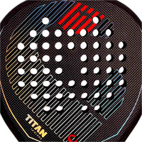 Vibora pala pádel adulto PALA PDEL VIBOR-A TITAN 3K 05