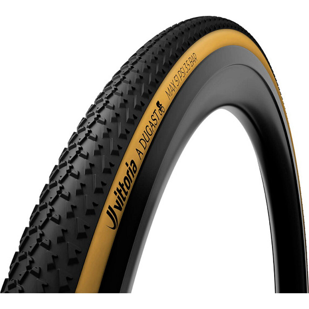 Vittoria cubiertas bicicleta paseo Tire A.Dugast Small Bird FD An vista frontal