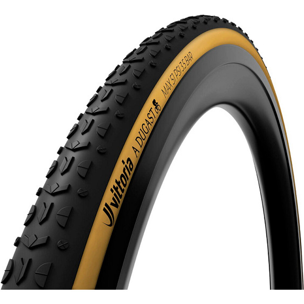 Vittoria cubiertas bicicleta paseo Tire A.Dugast Typhoon FD An vista frontal