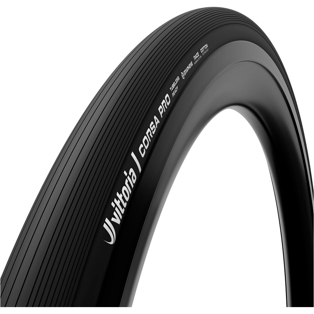 Vittoria cubiertas carretera Ctra.CorsaPro 28-622/700x28c Pleg TLR G2 vista frontal