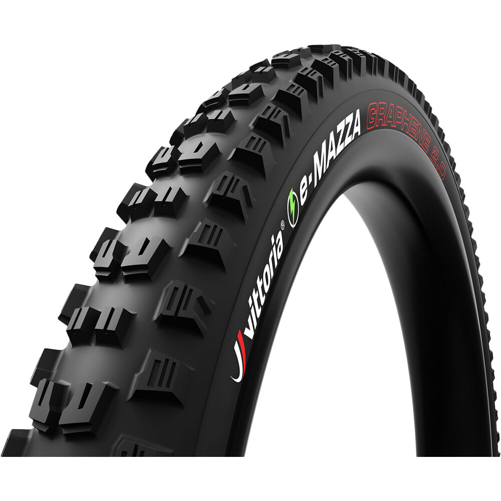 Vittoria cubiertas mtb e-Mazza 29x2.6 Enduro 2-ply full 4C G2.0 vista frontal