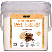 Weider Avena Oat Gour.Flour Harina Avena Browni 1,9kg vista frontal