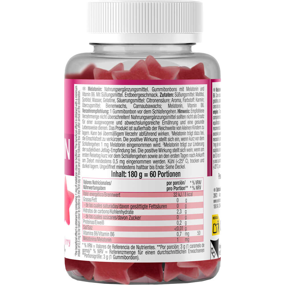 Weider complementos nutricionales Gummies Melatonina 02
