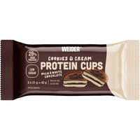 Weider Cookies Prot. Cups Cookies & Cream vista frontal