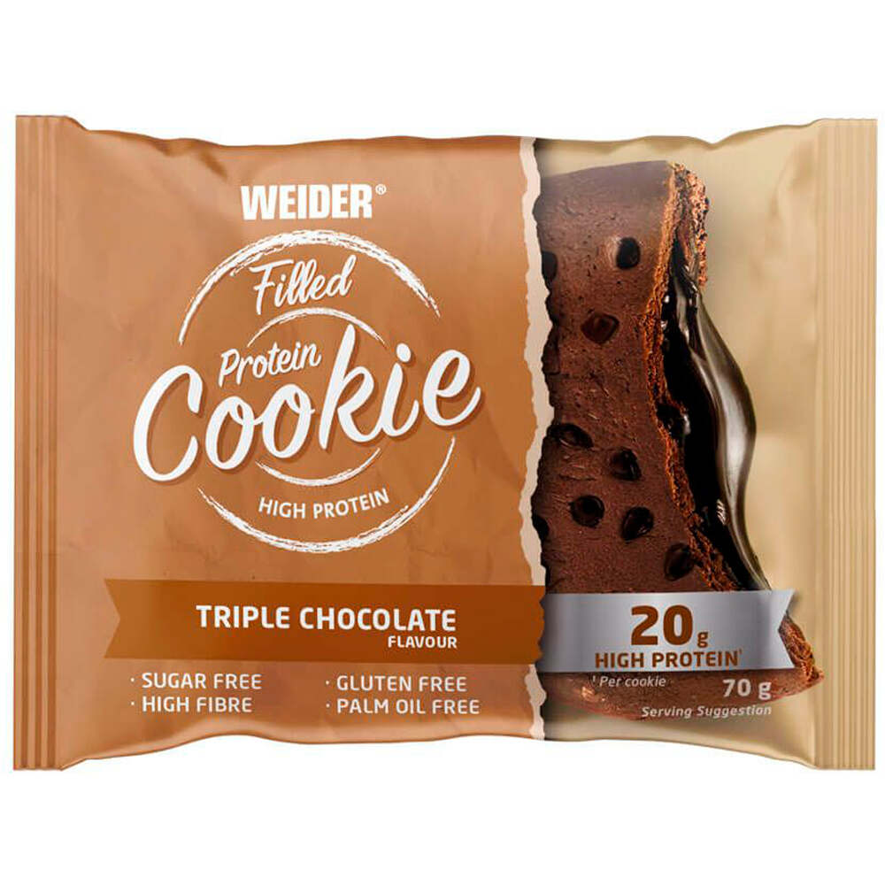 Weider Cookies Protein Filled Cookies vista frontal