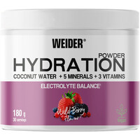 Weider Vitaminas Y Minerales Power Hydration Electrolyte balance vista frontal