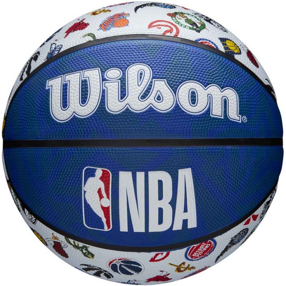 Wilson balón baloncesto NBA ALL TEAM BSKT RWB AZBL vista frontal