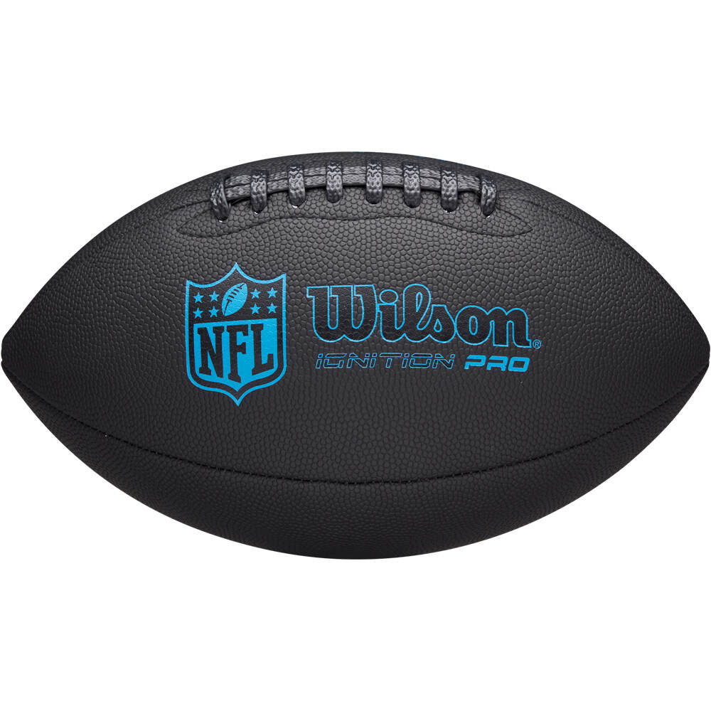 Wilson balón de rugby NFL IGNITION PRO ECO BLACK OF vista frontal