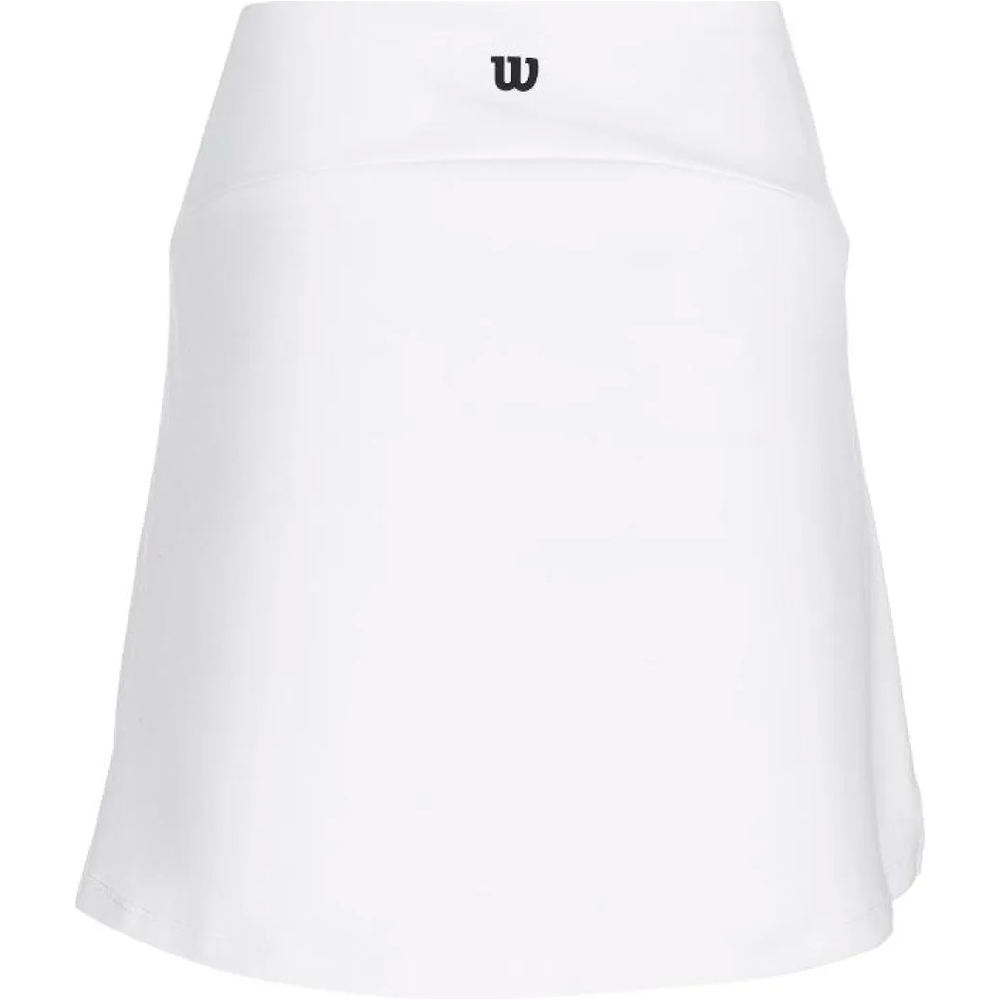 Wilson falda tenis W TEAM FLAT FRONT SKIRT BRIGHT BL vista trasera