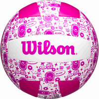 Wilson juguetes para playa STAMP VB Purple/White OF vista frontal