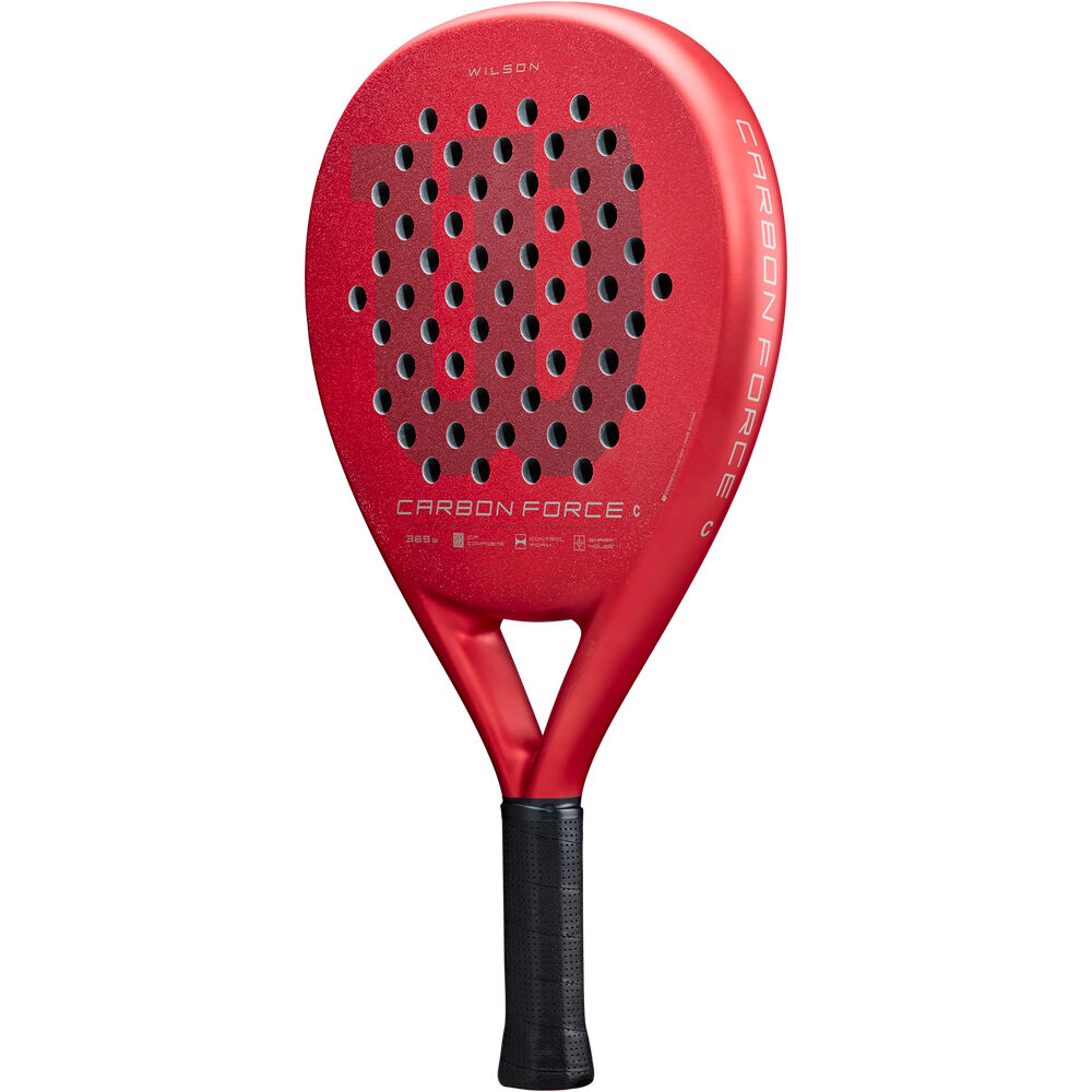 Wilson pala pádel adulto CARBON FORCE C RED 02