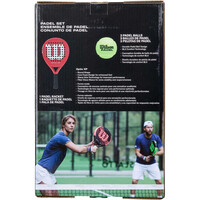 Wilson pala pádel adulto OPTIX XP PADEL KIT BOX 01
