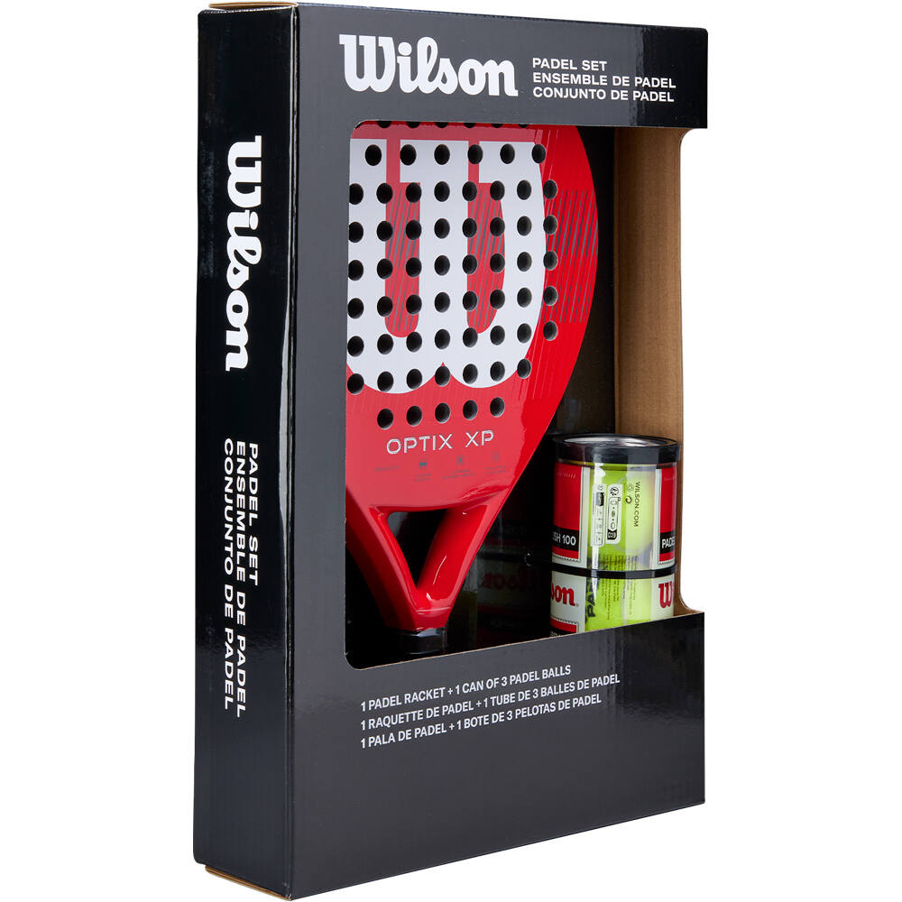 Wilson pala pádel adulto OPTIX XP PADEL KIT BOX 02