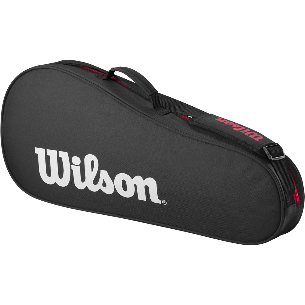 Wilson raqueteros tenis ADVANTAGE 6PK RACKET BAG BLACK vista frontal