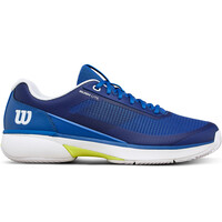 Wilson Zapatillas Tenis Hombre RUSH LITE 5 CLAY D V AZ lateral exterior