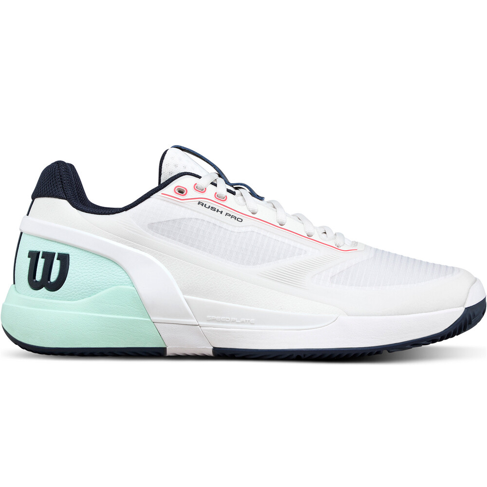 Wilson Zapatillas Tenis Hombre RUSH PRO 5 CLAY BL lateral exterior