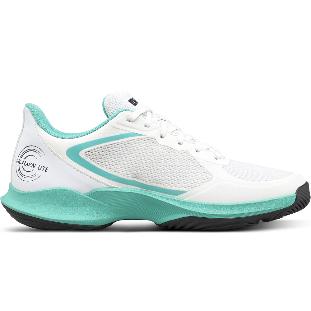 Wilson Zapatillas Tenis Mujer HURAKN LITE W Wh/Tq/Black puntera