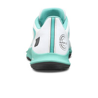 Wilson Zapatillas Tenis Mujer HURAKN LITE W Wh/Tq/Black vista trasera