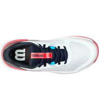 Wilson Zapatillas Tenis Mujer INTRIGUE PRO CLAY Wh/Navy 05