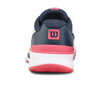 Wilson Zapatillas Tenis Mujer INTRIGUE PRO CLAY Wh/Navy vista trasera