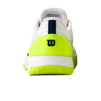 Wilson Zapatillas Tenis Mujer INTRIGUE TOUR OZ Wh/Safet vista trasera