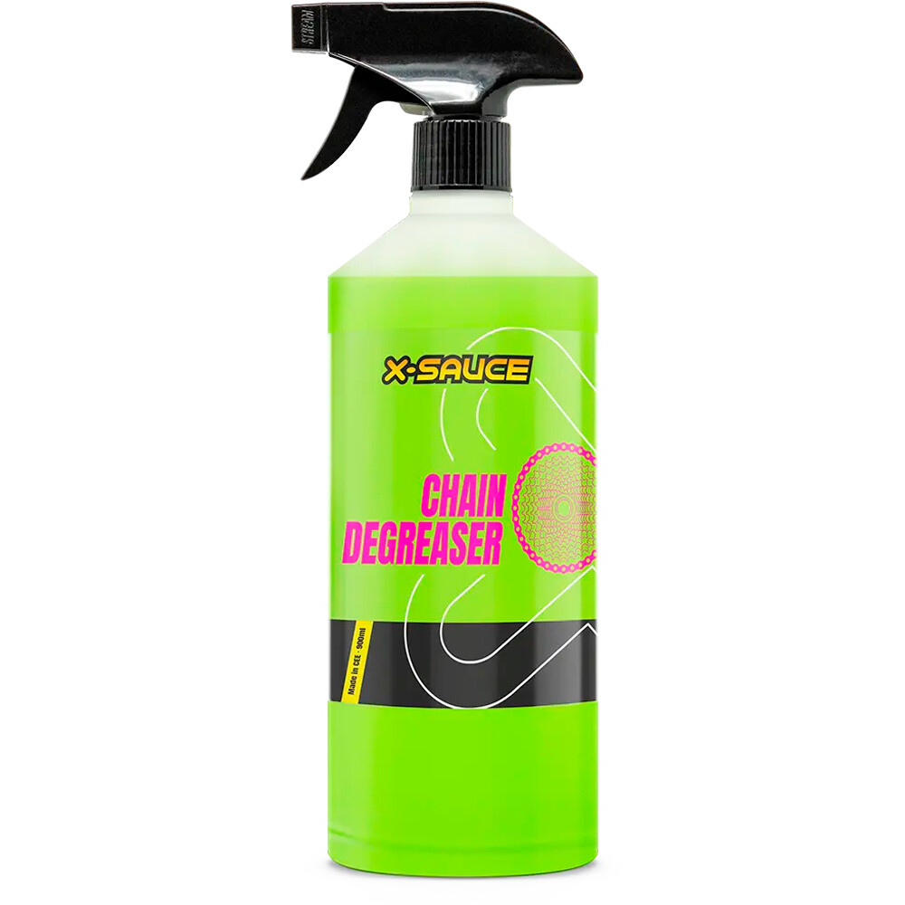 X-Sauce abrillantador y desengrasante bicicleta DESENGRASANTE PARA BICICLETAS 900 ML vista frontal