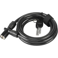 Xlc candado bicicleta CANDADO CABLE ESPIRAL 8mm/180cm vista frontal