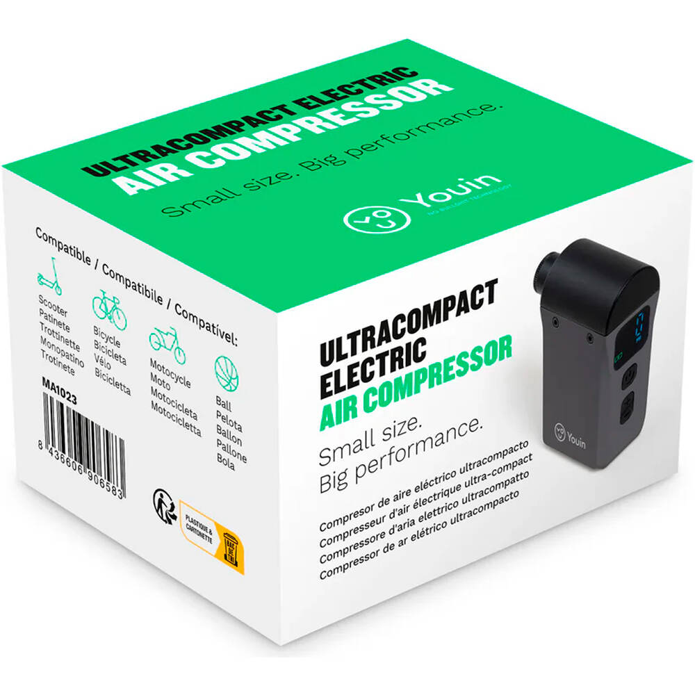 Youin inflador de mano Inflador electrico portatil ULTRACOMPACT 03
