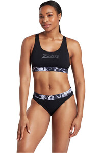 Zoggs bañador natación mujer Marble Actionback 2 Piece vista detalle