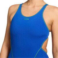Zoggs bañador natación mujer Melbourne Haxback vista trasera