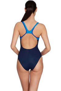 Zoggs bañador natación mujer Tokyo Iceback vista trasera