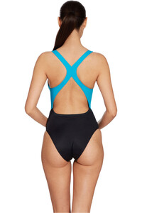 Zoggs bañador natación mujer Toronto Flyback vista trasera