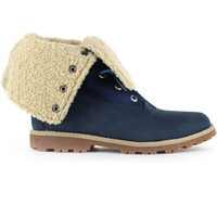 Timberland bota mujer AUTH 6IN SHRL BT NAV BLUE lateral exterior