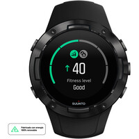 Suunto pulsómetros con gps SUUNTO 5 G1 ALL BLACK vista frontal