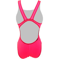 Turbo bañador natación mujer SWIMSUIT NAT. SRA. CONFORT LISO vista trasera