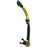 Cressi Sub tubo snorkel ALPHA ULTRA DRY NEAM vista frontal